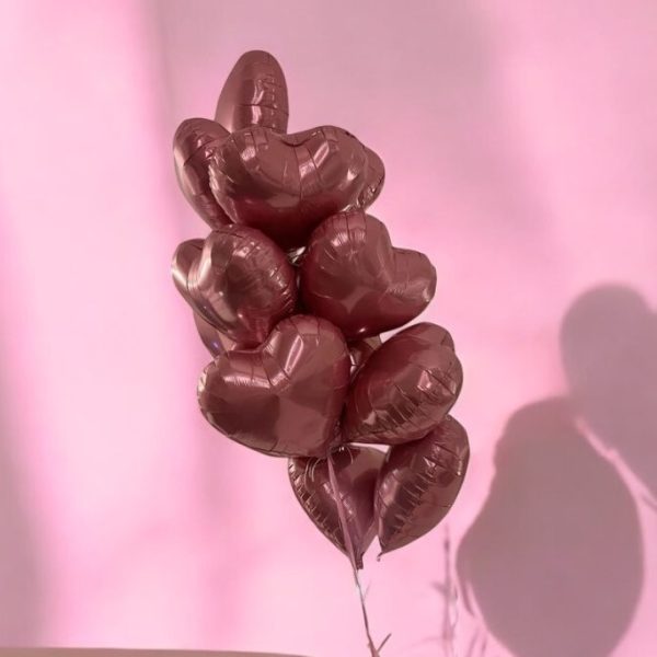 PINK SET HEARTS